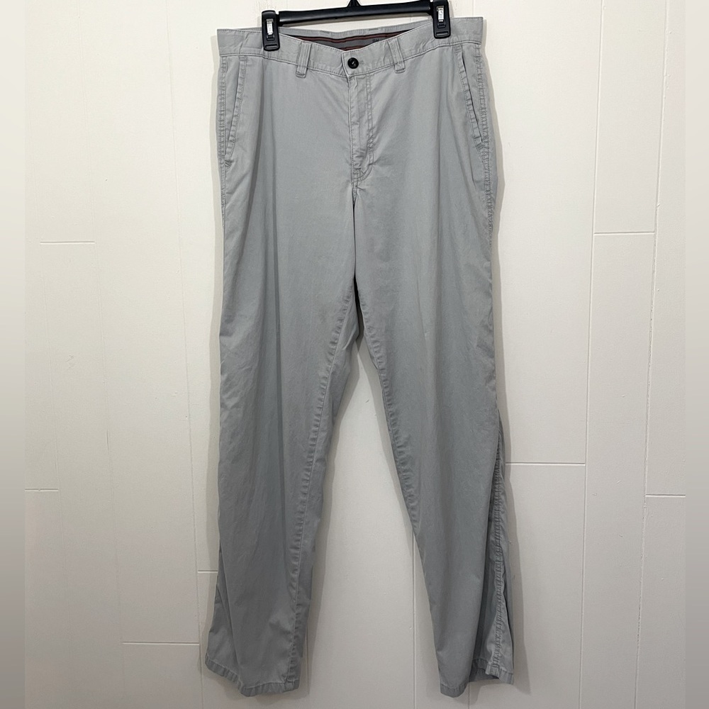 Hitl Men’s Ultimate Trouser Size 35/34 German Stone Beige Cotton Stretch
